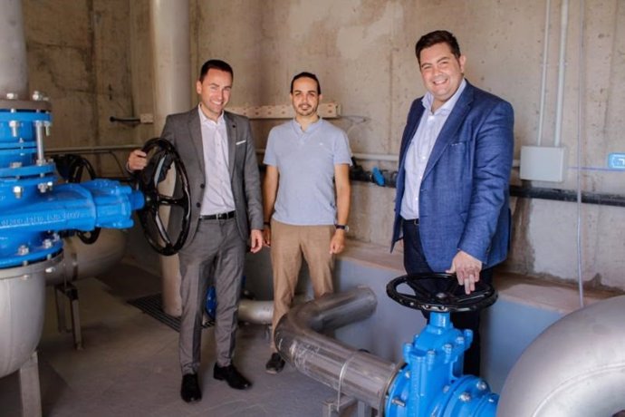 El nuevo depósito de agua de Nájera, con casi 2.500 m3 de almacenamiento, garantiza el suministro diario a la población