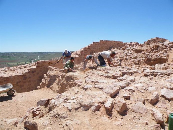 Archivo - Excavación arqueológica en Castilla-La Mancha.