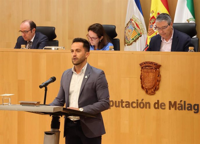 Alcalde de Arriate interviene en el pleno de la Diputación