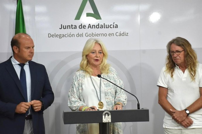 Mercedes Colombo en rueda de prensa.