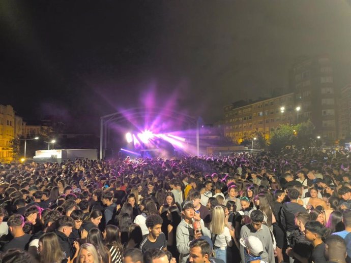 Concierto en las fiestas patronales de El Carmen de Basrakaldo