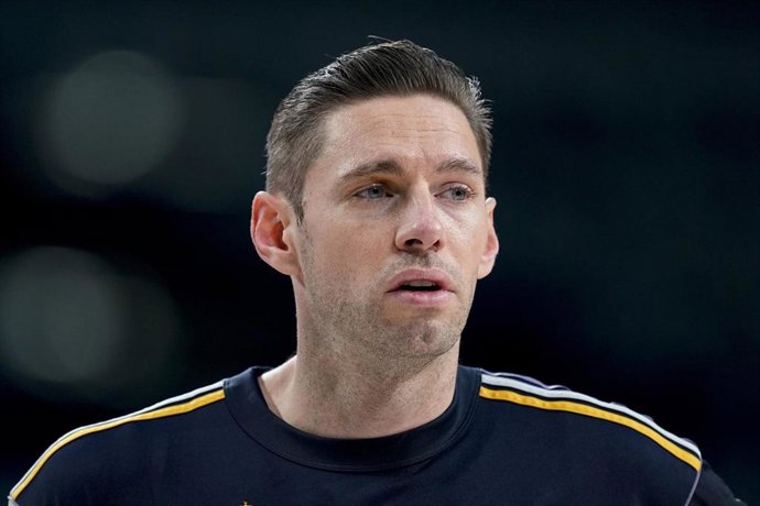 Archivo - Fabien Causeur en un partido con el Real Madrid en el Wizink Center