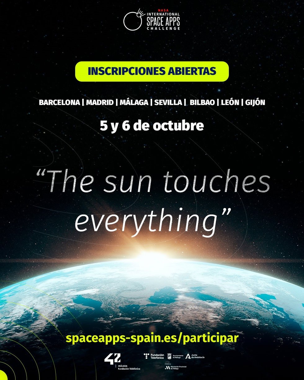 Cartel de  'Space Apps Challenge'