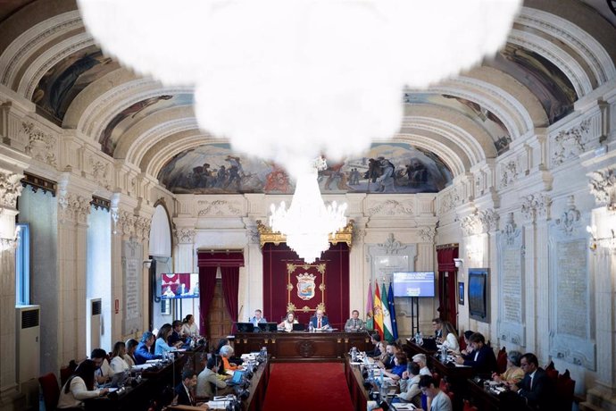 Pleno del Ayuntamiento de Málaga