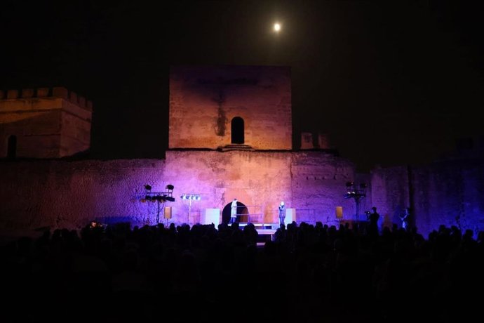 Teatro en el Castillo de Alcalá de la programación de verano 'Noctaíra'.
