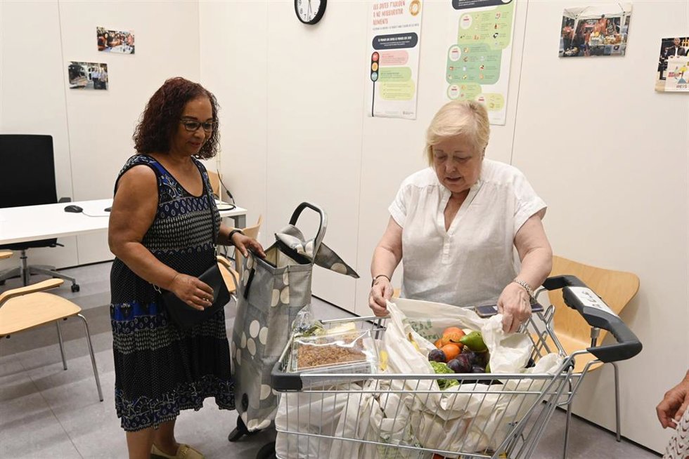 La campaña 'Ningún hogar sin alimentos', de la Fundación 'la Caixa' y Caixabank' recauda más de 44.000 euros en Aragón