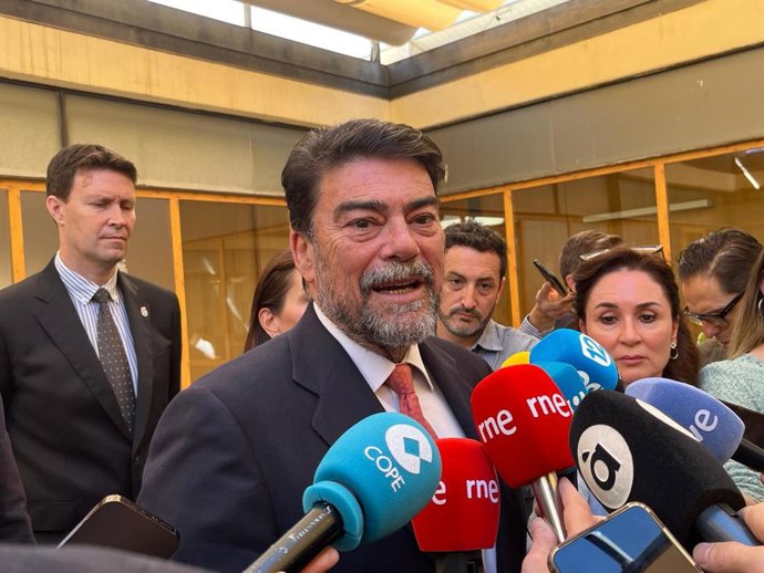 Archivo - Arxiu - L'alcalde d'Alacant, Luis Barcala