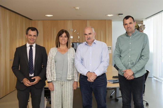 Raúl Pérez Iracheta, Amaia Barredo, José Mari Aierdi y Rubén Goñi.