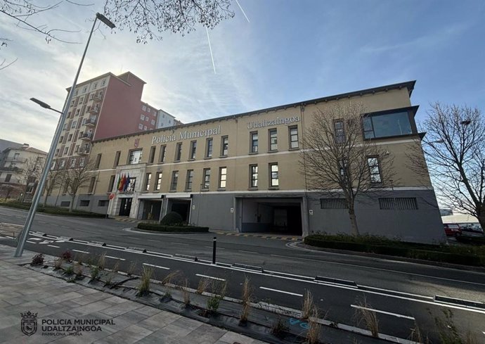 Instalaciones de la Policía Municipal de Pamplona.