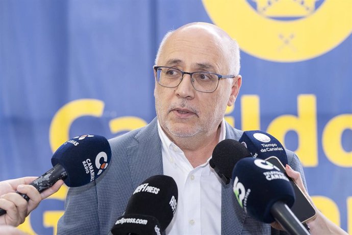 El presidente del Cabildo de Gran Canaria, Antonio Morales