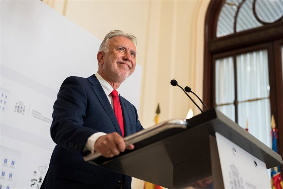El ministro de Política Territorial y Memoria Democrática, Ángel Víctor Torres, en una imagen del 24 de julio de 2024, en Madrid