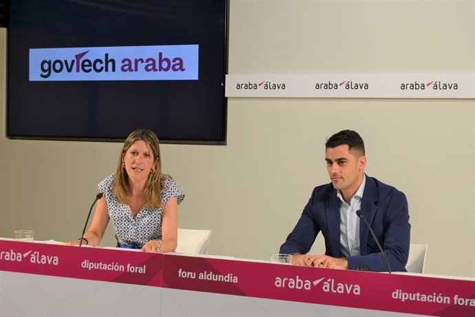 El Departamento de Desarrollo Económico y Sostenibilidad de la Diputación Foral de Álava ha presentado este miércoles el proyecto Govtech