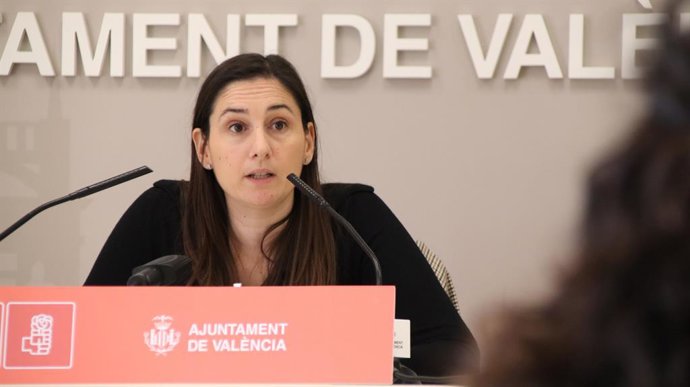 Archivo - Arxiu - La regidora del PSPV a l'Ajuntament de Valncia Elisa Valía