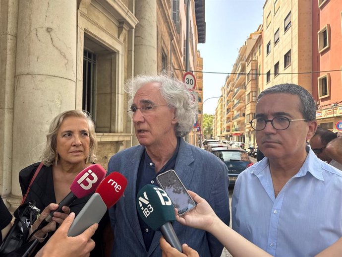 El abogado y escritor Sebastià Frau i Gaià, en declaraciones a los medios.