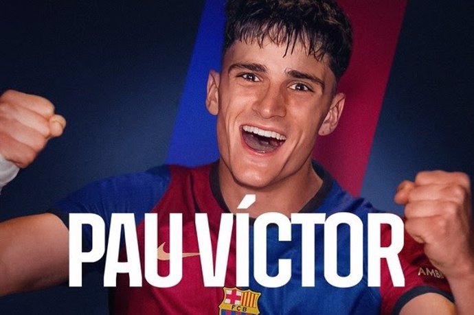 Pau Víctor, vinculado al FC Barcelona hasta 2029.