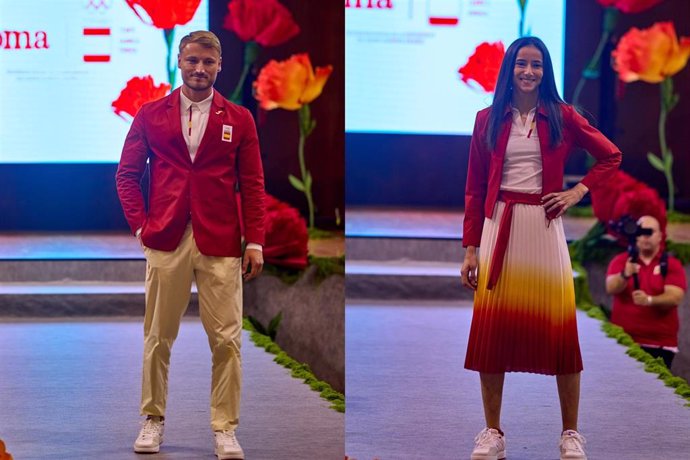 Joma detalla los atuendos de la delegación española en el desfile inaugural de París 2024.