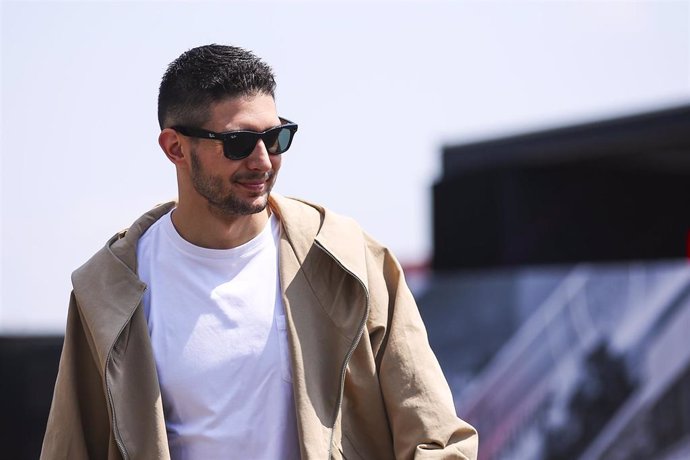 El piloto francés Esteban Ocon (Alpine), en la previa del GP de Hungría 2024.  