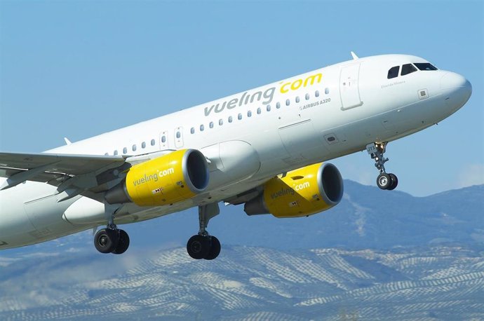 Un avión de Vueling