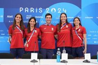 Anni Espar: "No firmamos la plata, estamos aquí por el oro"