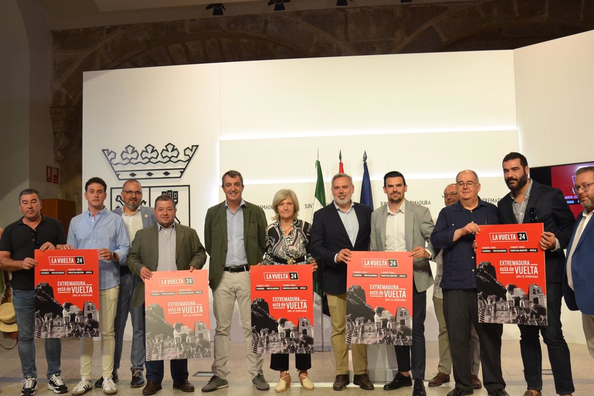 La Vuelta Ciclista a España celebrará dos etapas en Extremadura los días 20 y 21 de agosto