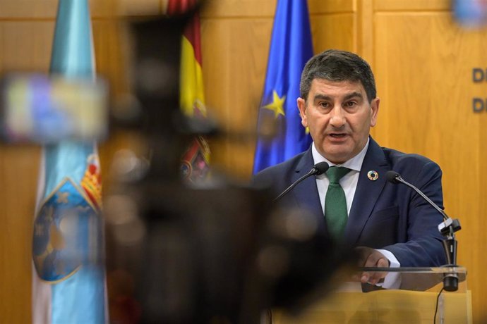 El delegado del Gobierno en Galicia, Pedro Blanco. Foto de archivo.