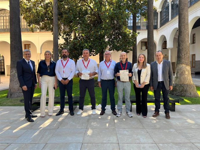 Alcaldes de la Axarquía en el parlamento