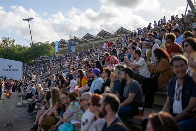 Archivo - Ambiente durante la segunda jornada del Primavera Sound Barcelona 2024, a 31 de mayo de 2024, en Barcelona