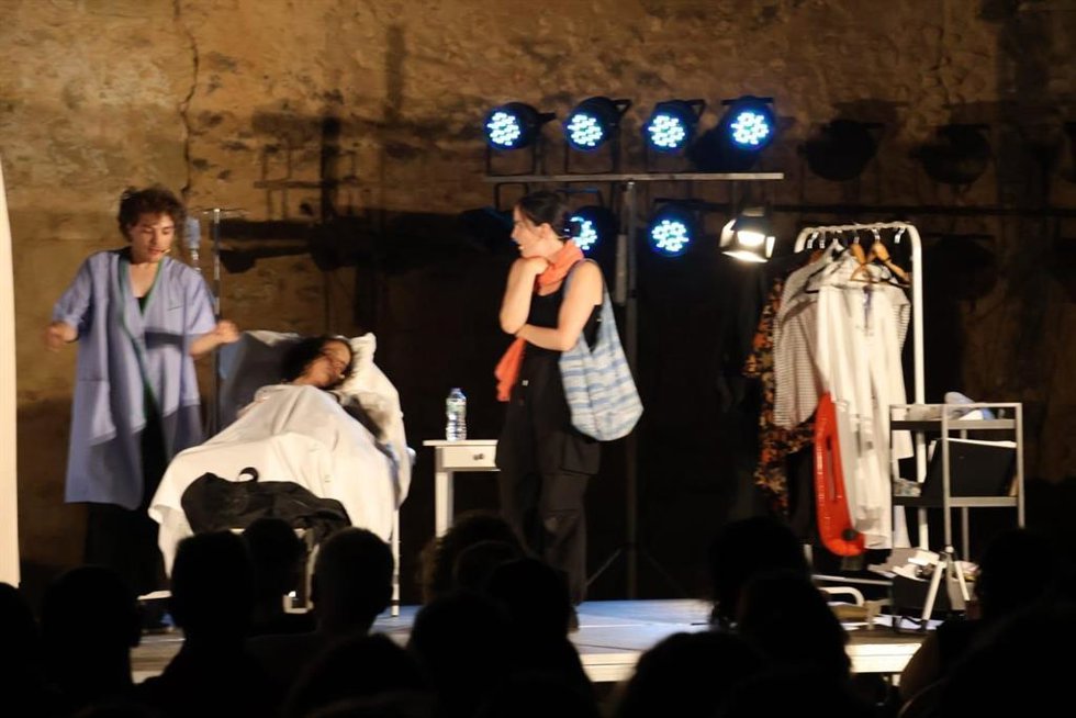 Obra de teatro 'Díez Días' dentro de la programación Noctaíra en Alcalá de Guadaíra (Sevilla).