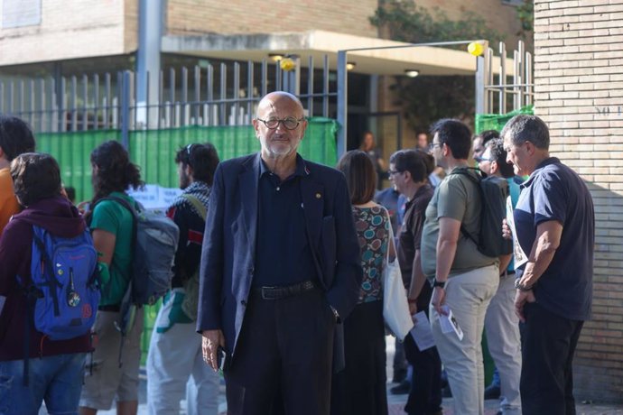 Archivo - Manuel Marchena en la Escuela Técnica Superior de Arquitectura.