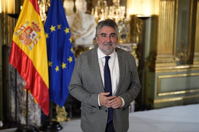 El presidente del CSD, José Manuel Rodríguez Uribes, en París