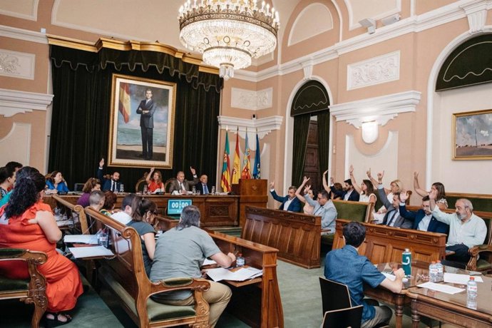 Ple de l'Ajuntament de Castelló