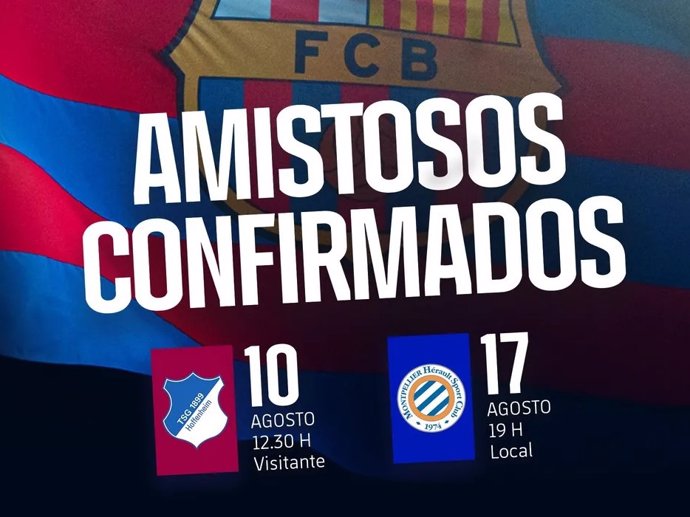 Partidos amistosos del Barça Femení en la pretemporada 2024/25