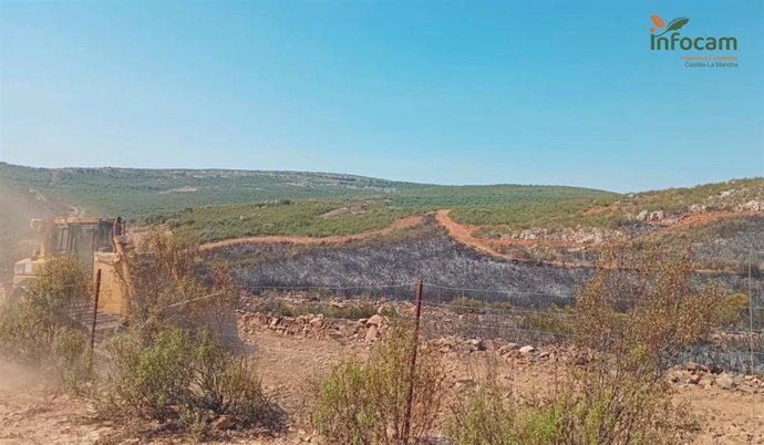 Incendio en Argamasilla de Calatrava