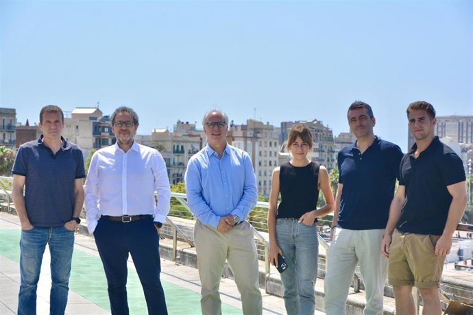 Miquel Martí (Tech Barcelona), Rocco Lisi (Molins), Javier Sueiras (Molins), Blanca Sarrias (Tech Barcelona), Juan Baselga (Tech Barcelona) y Gerard Forca (Tech Barcelona)