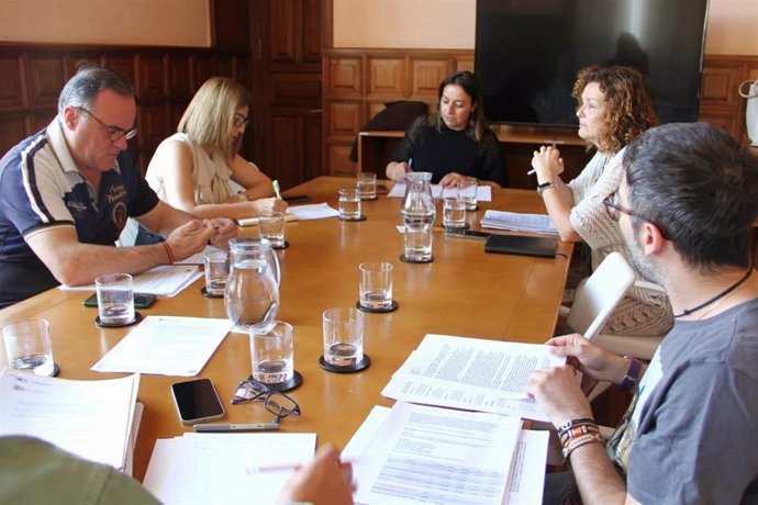 Reunión de la Junta de Gobierno del Ayuntamiento de Palencia.