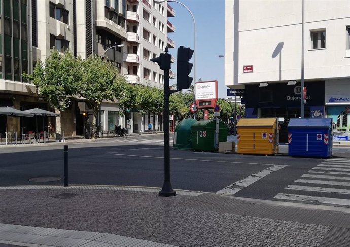 Archivo - Calor en Logroño