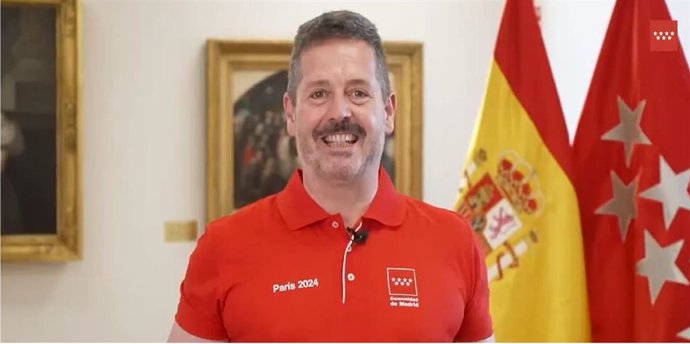 Mariano de Paco desea suerte en nombre de la Comunidad de Madrid a los 85 deportistas madrileños que desde hoy competirán en los Juegos Olímpicos de París.