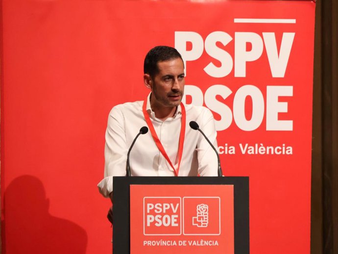El líder del PSPV a la província de Valencia, Carlos Fernández Bielsa