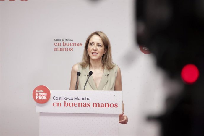La vicesecretaria general del PSOE de Castilla-La Mancha y eurodiputada, Cristina Maestre