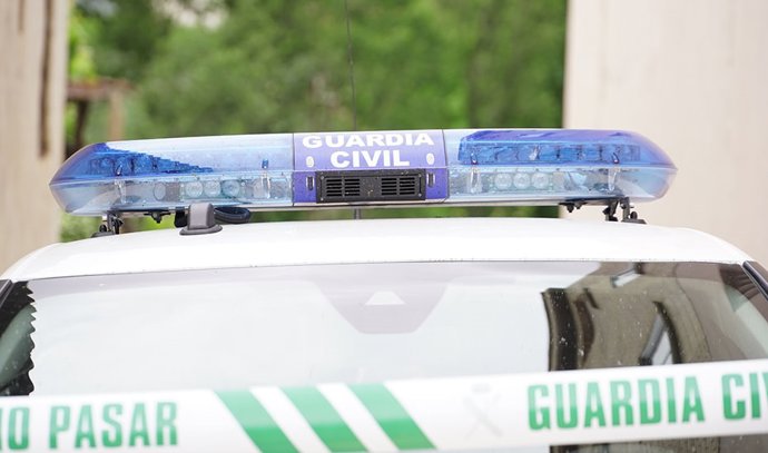 Archivo - Vehículo de la Guardia Civil.