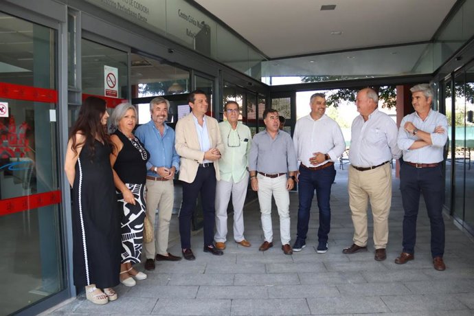 Visita al nuevo Centro Cívico del Higuerón.