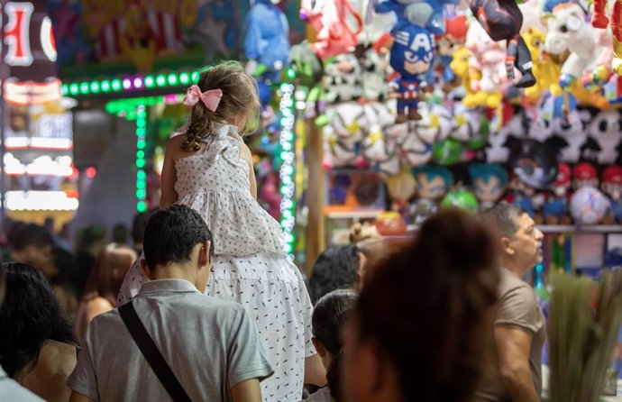 Archivo - Día del Niño en las Festas Colombinas de Huelva.