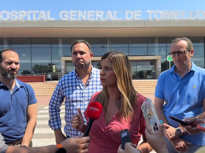 La secretaria general y portavoz parlamentaria del Partido Popular de Castilla-La Mancha, Carolina Agudo.