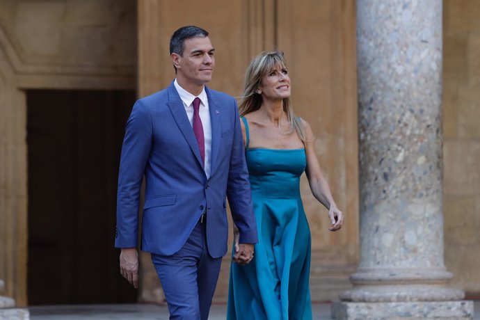 Pedro Sánchez y Begoña Gómez