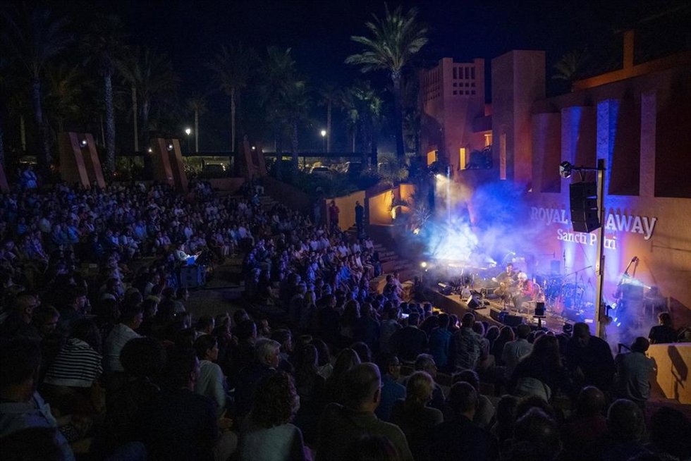 Concierto del ciclo Royal Hideaway Sessions en Sancti Petri en Chiclana.