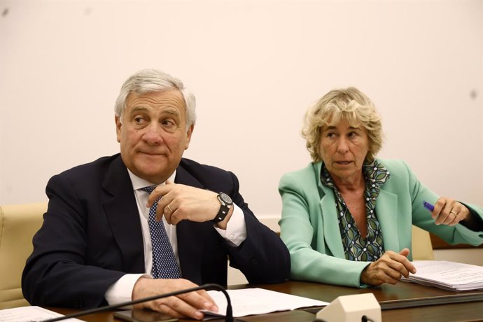 Stefania Craxi  durante l&#x2019;audizione del ministro Antonio Tajani in commissione esteri Senato e Camera   - Politica - Roma, Italia - Gioved&#xec;  ,25 Luglio  2024 (foto Cecilia Fabiano/LaPresse) ..Audition of Antonio Tajani Ministry in Foreign comm