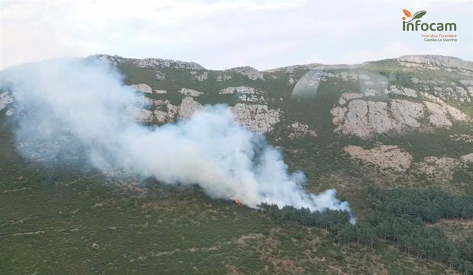 Incendio en Cantalojas