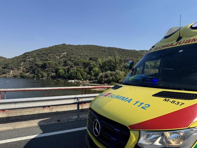 Herido muy grave un niño tras sufrir un ahogamiento en el embalse de Picadas en San Martín de Valdeiglesias