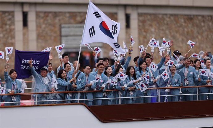 Delegación de Corea del Sur en los JJOO de París 