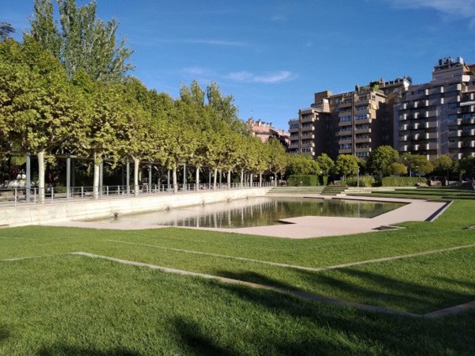 Archivo - Parque Miguel Servet de Huesca.